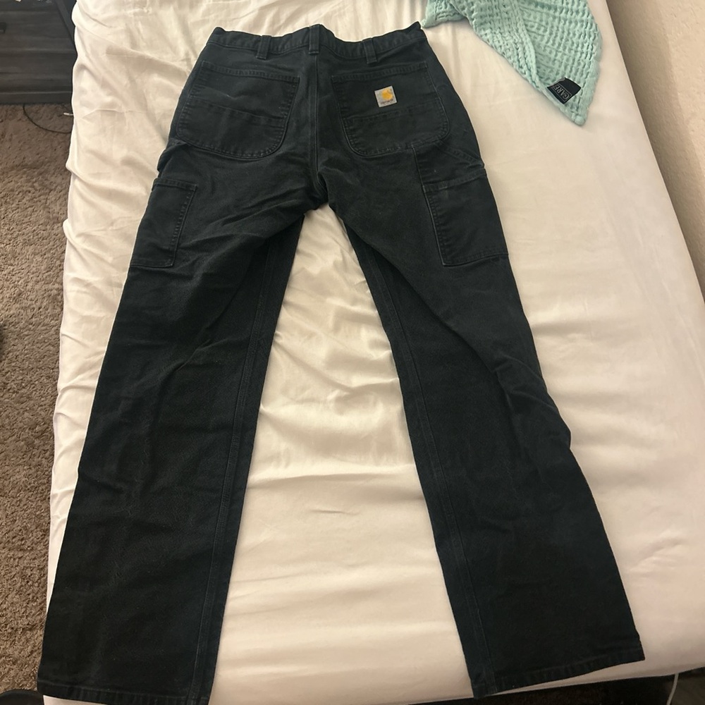 Carhartt Men's Black Work Pants